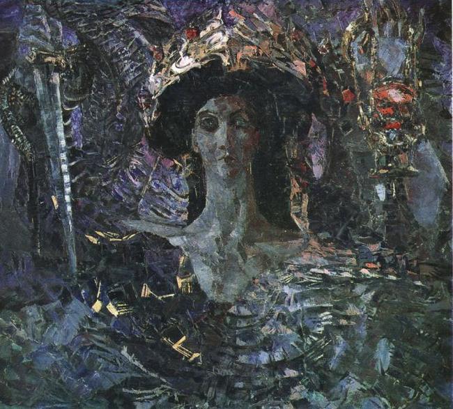 Mikhail Vrubel Six winged Seraph oil painting picture